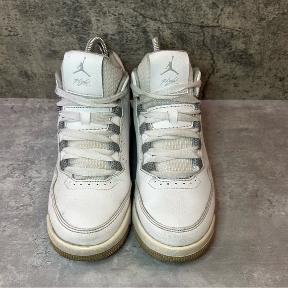 Nike Air Jordan Flight Origin Sneakers Womens sz 7 - white/grey - Picture 2 of 7